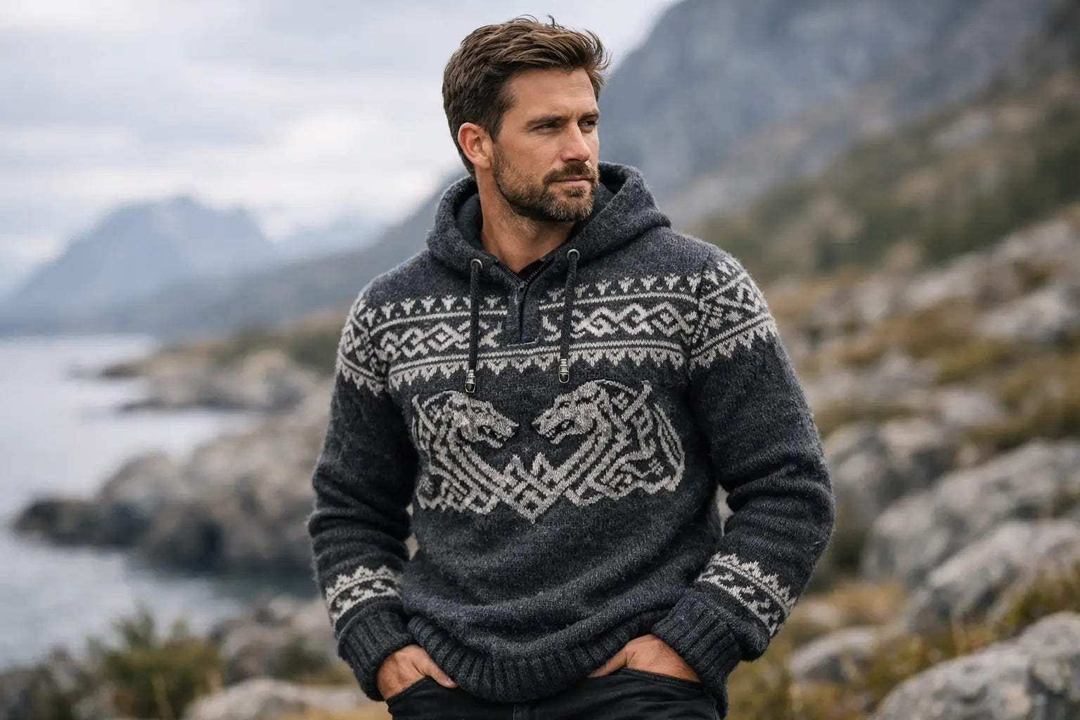 Wikinger Pullover Herren für deinen Alltag