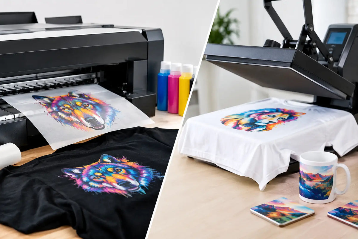 DTF Druck versus Sublimation: Was passt besser?